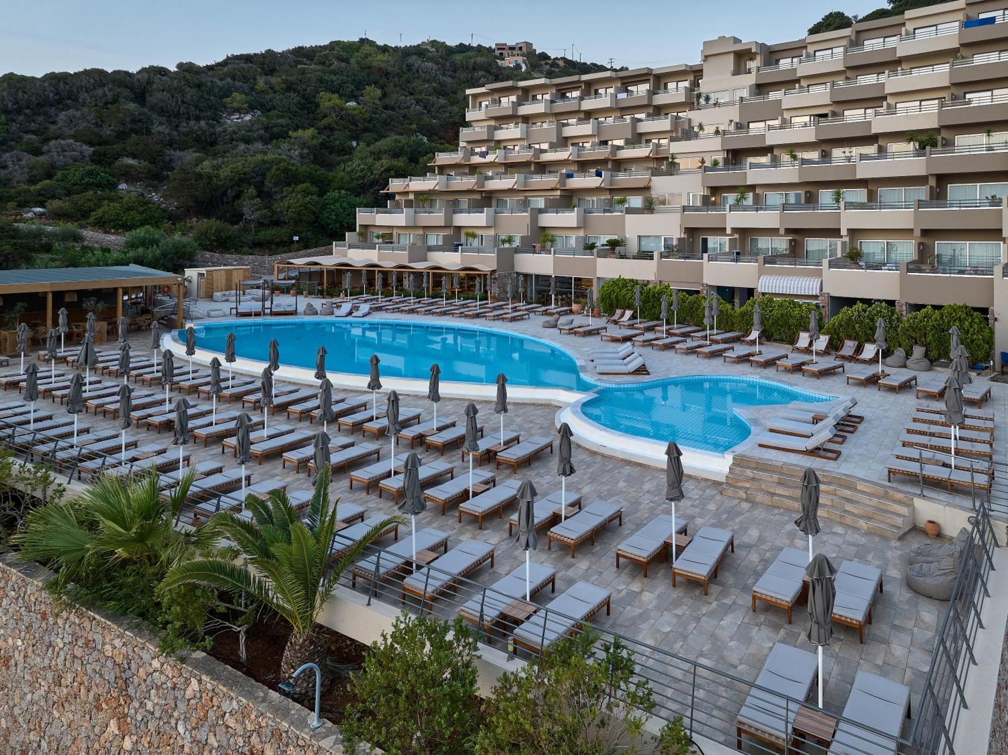 Blue Marine Resort And Spa Hotel Agios Nikolaos  Bagian luar foto